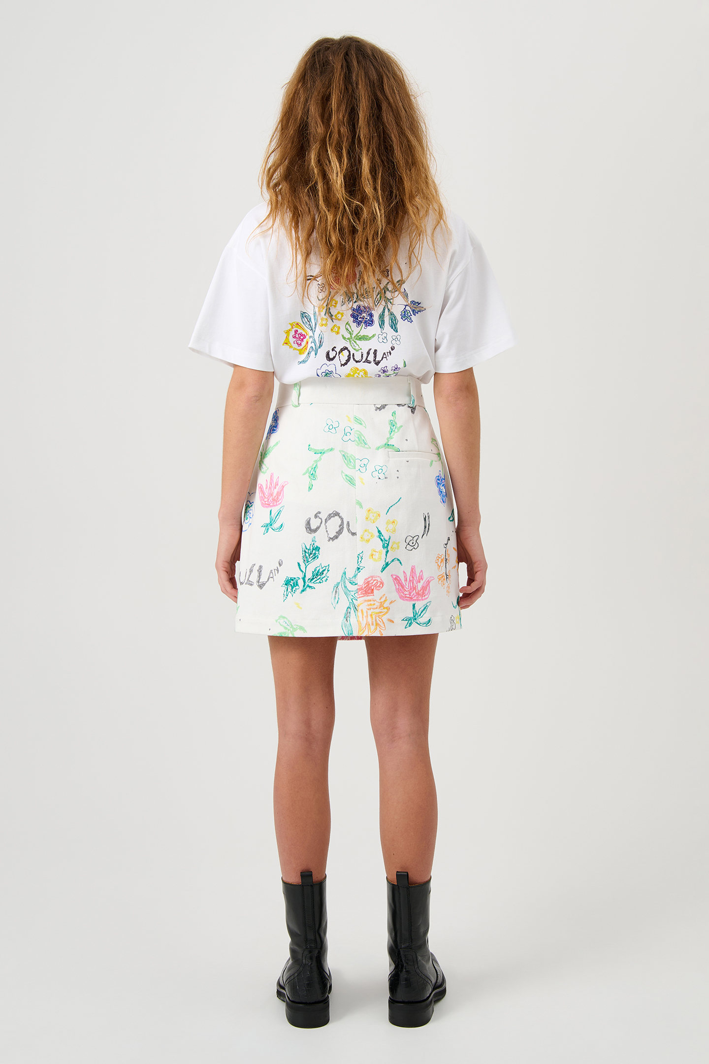 SKIRT WHITE AOP 2