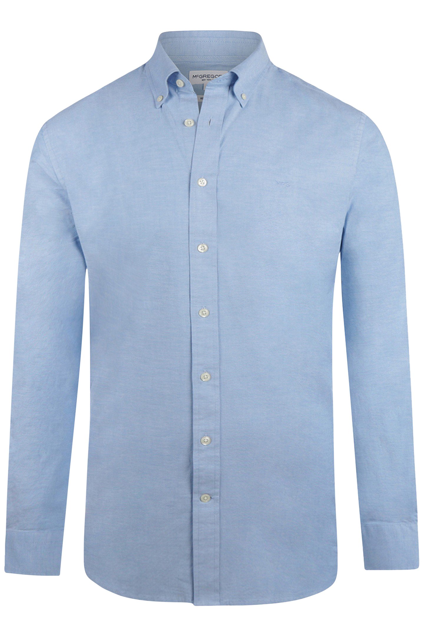 STRETCH OXFORD SHIRT LIGHT BLUE 1