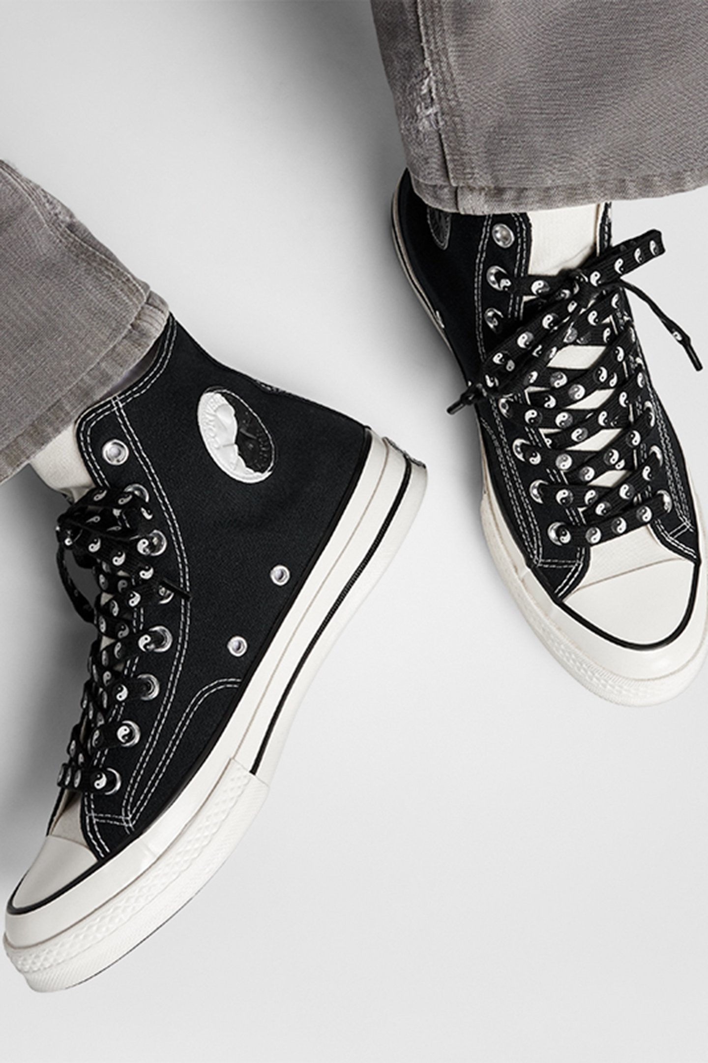 CHUCK 70 ALL STAR YIN YANG BLACK/EGRET/BLACK 2