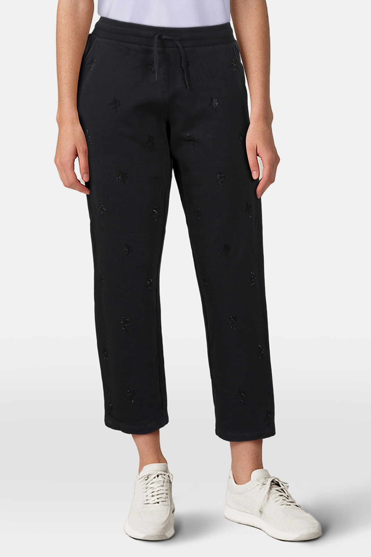 AllSaints As Etie Sweatpant Washed Black Maat: 4 | Joggingbroeken Outlet | Dames | Zwart