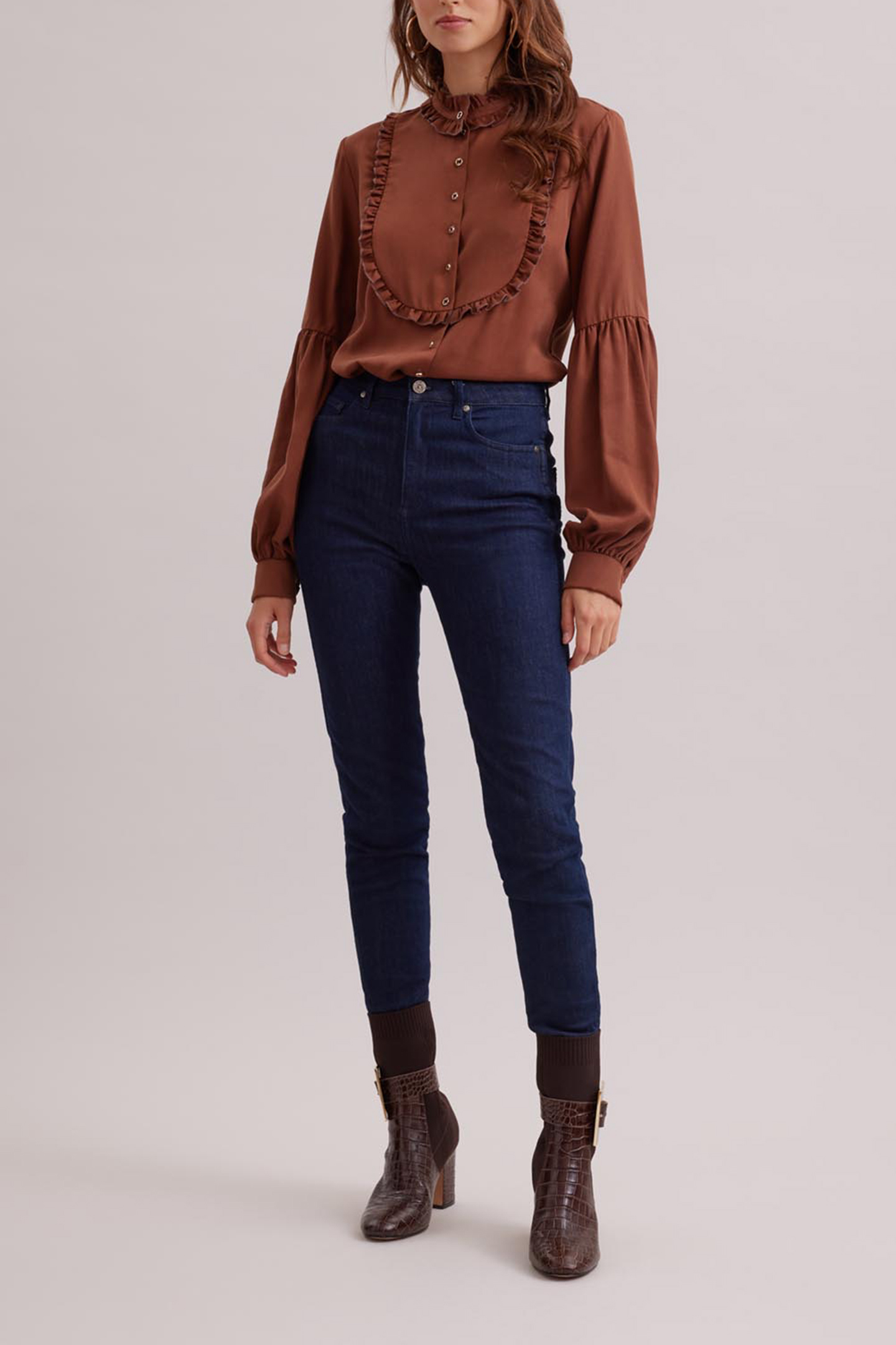 CRAFT CHEMISE CHOCOLATE 2