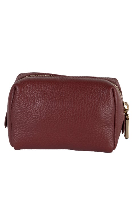 BEAUTY TRAVEL BAG IN GRAINED LEATHER 2