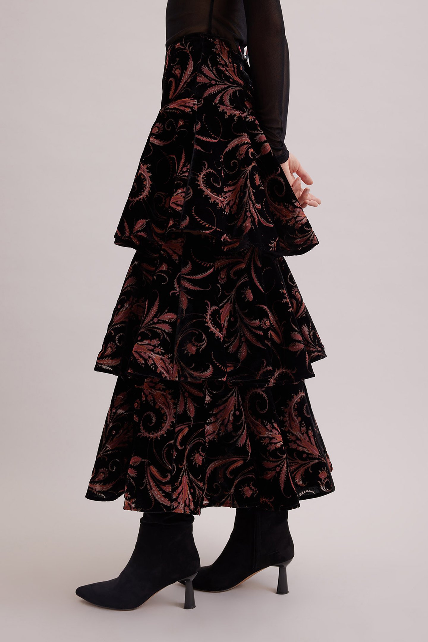 MAJORQUE JUPE BLACK 5