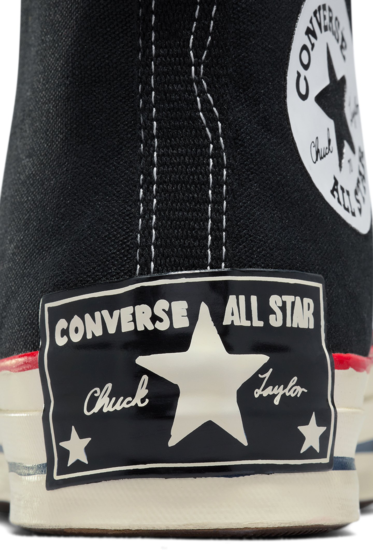 UNISEX CHUCK 70 SKETCH BLACK/WHITE/RED 10