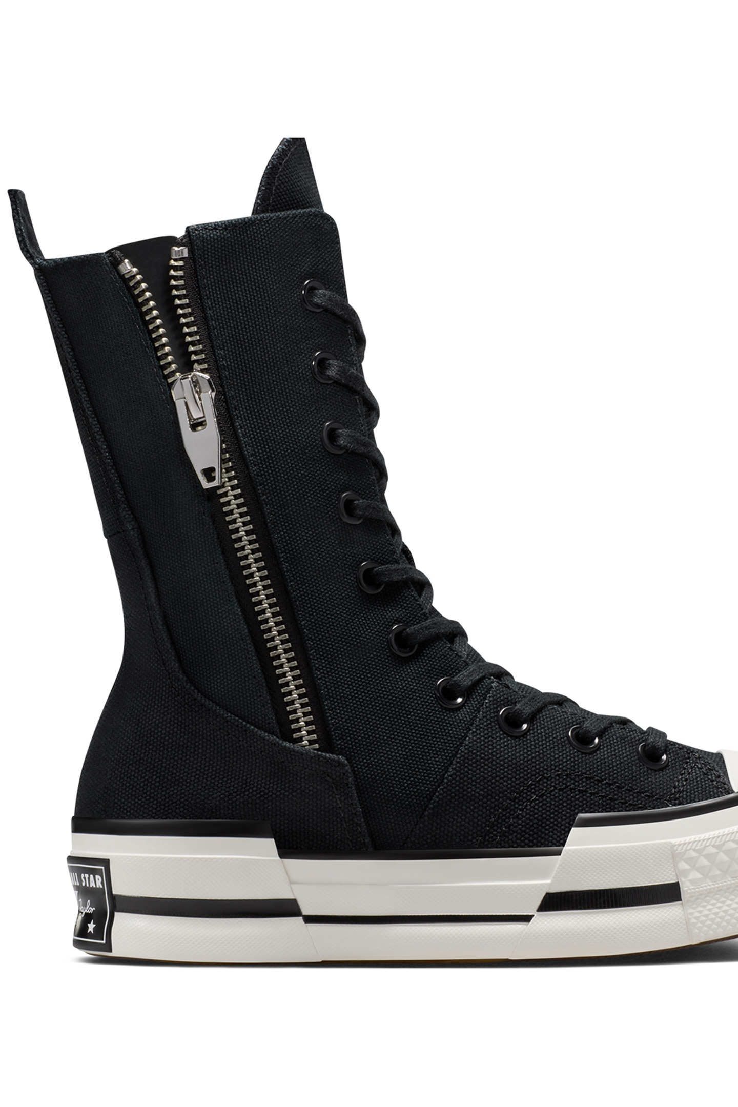 CHUCK 70 PLUS XHI BLACK/WHITE/EGRET 9