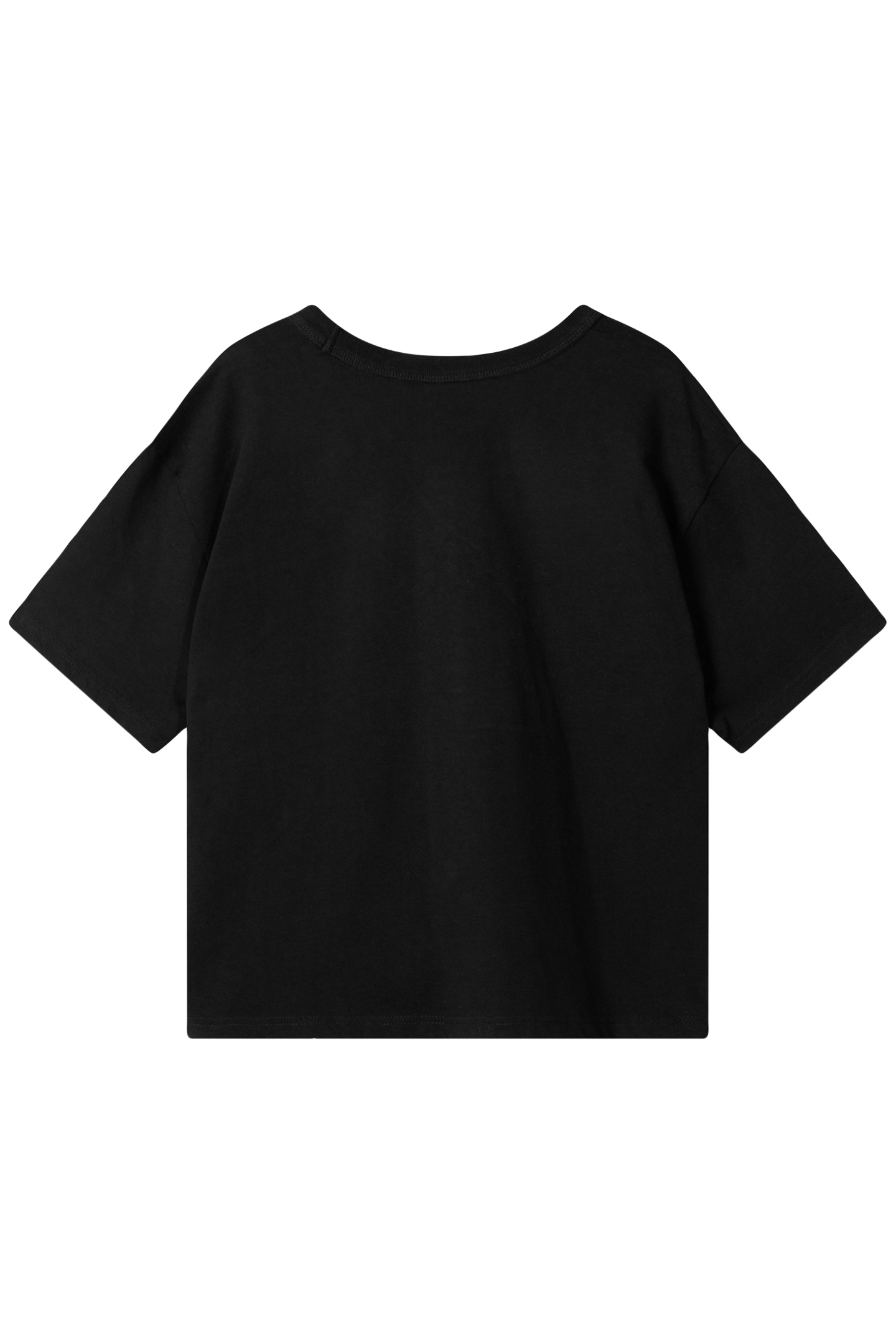 THE THICK COTTON TEE BLACK 4