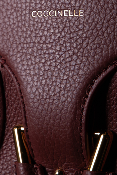 GRAINED LEATHER HANDBAG 6