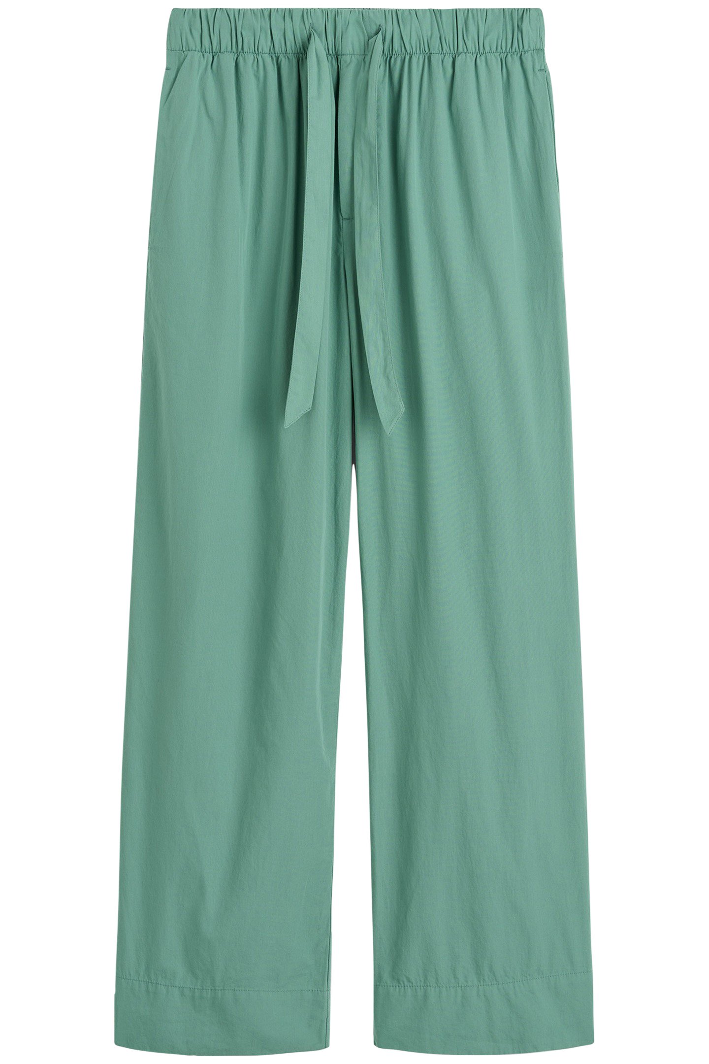 UNISEX POPLIN PYJAMAS PANTS VINTAGE GREEN 2