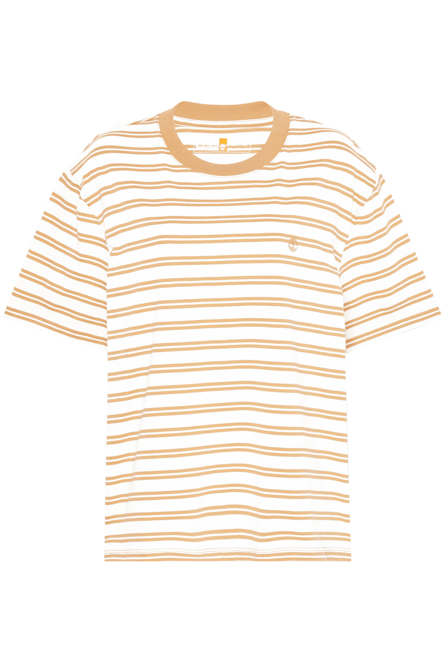 DUNSTAN SHORT-SLEEVE STRIPE TEE LIGHT WHEAT BOOT 1
