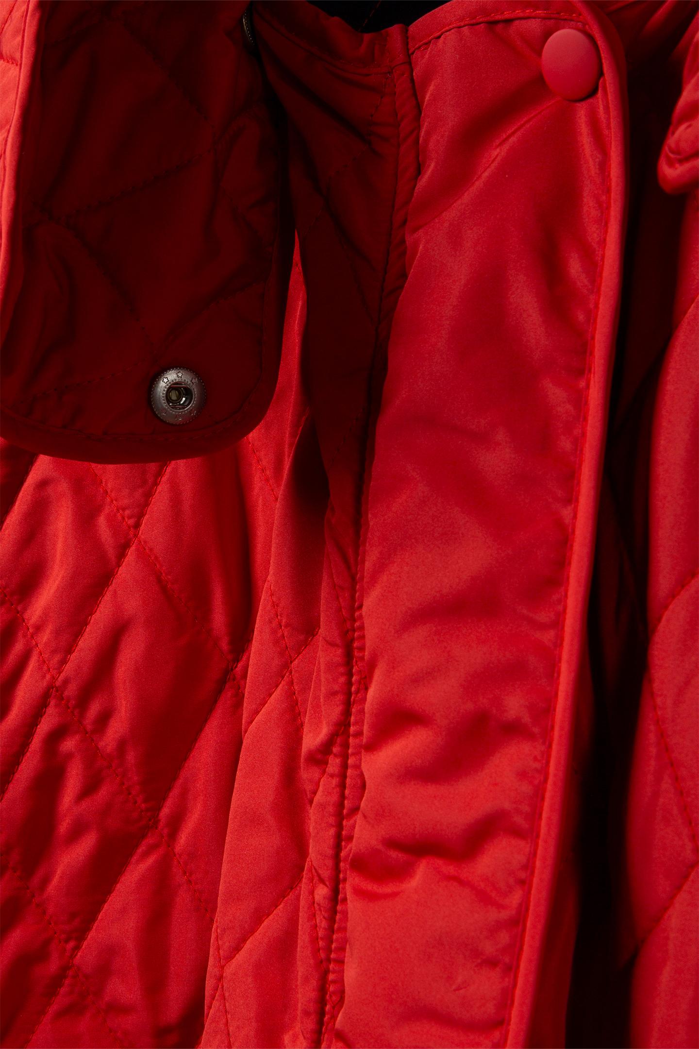 ARIS QUILT REVERSIBLE COAT RED 5