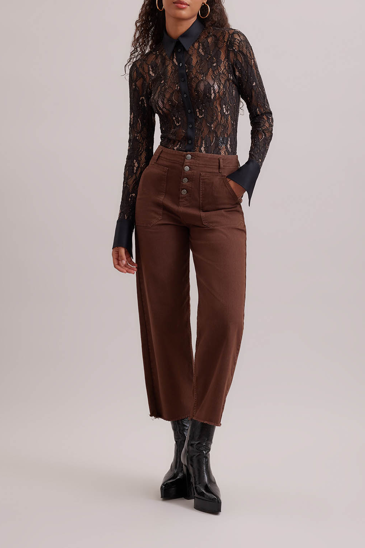 INTRIGUE JEANS (PANT) CHOCOLATE 3