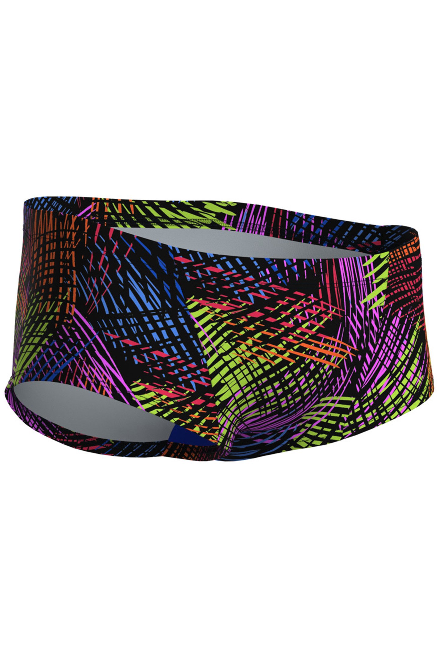 MEN'S ARENA ENERGY SWIM LOW WAIST SHORT BLACK MULTI 9