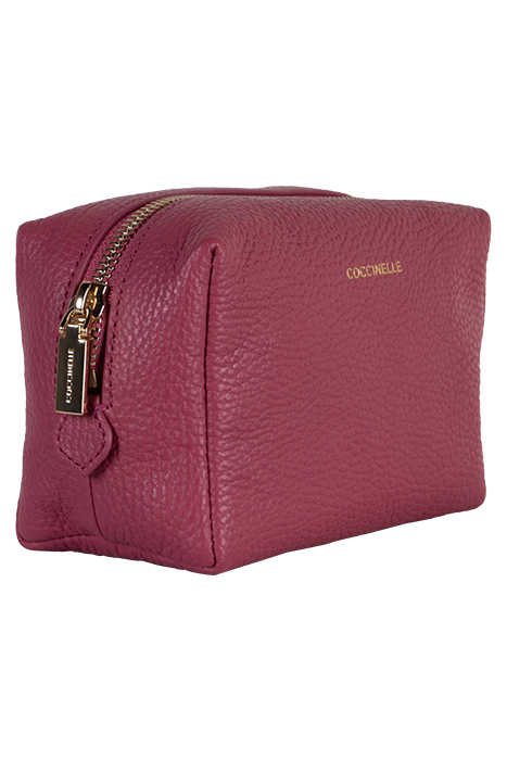 BEAUTY TRAVEL BAG IN GRAINED LEATHER 3