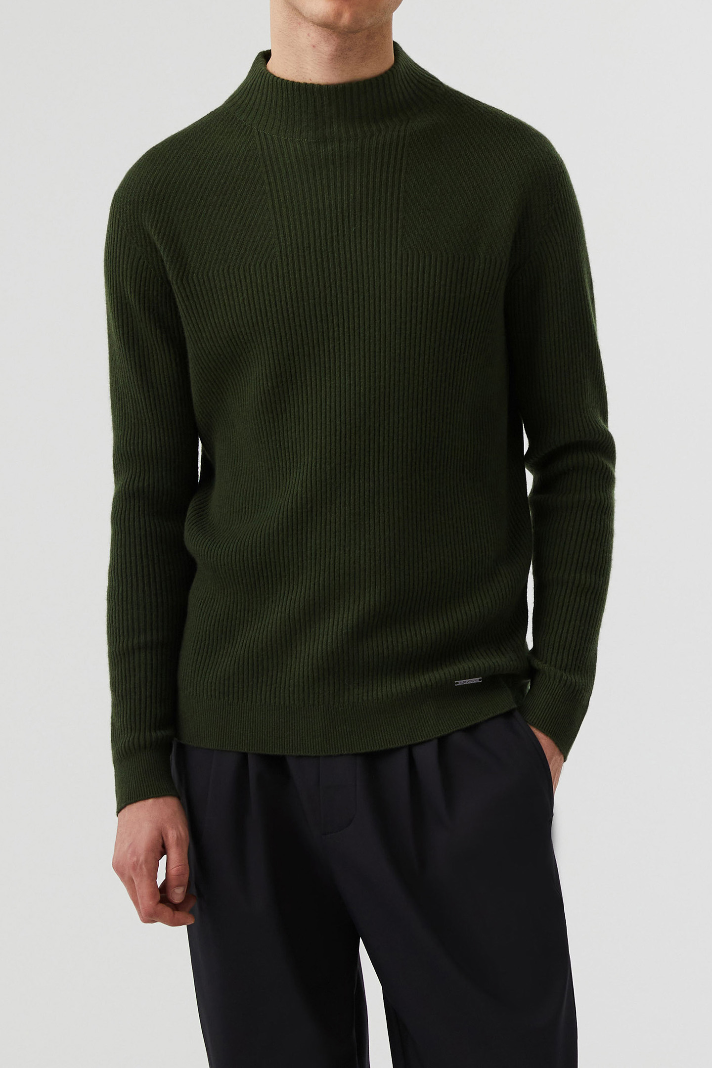 ATA FLUCK V4.Y7.02 PULLOVER DARK GREEN 1