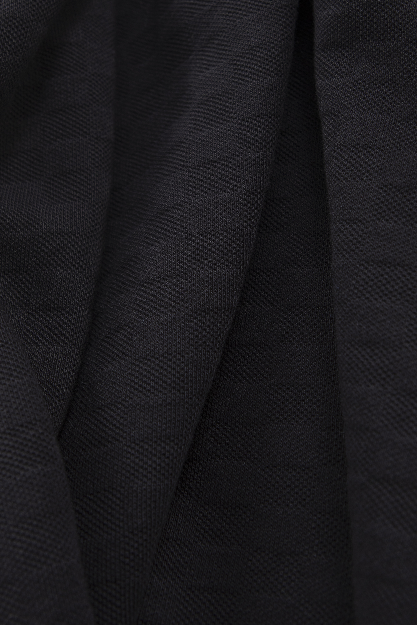 BOY'S BLACK ORGANIC COTTON CHECKERBOARD POLO SHIRT 5