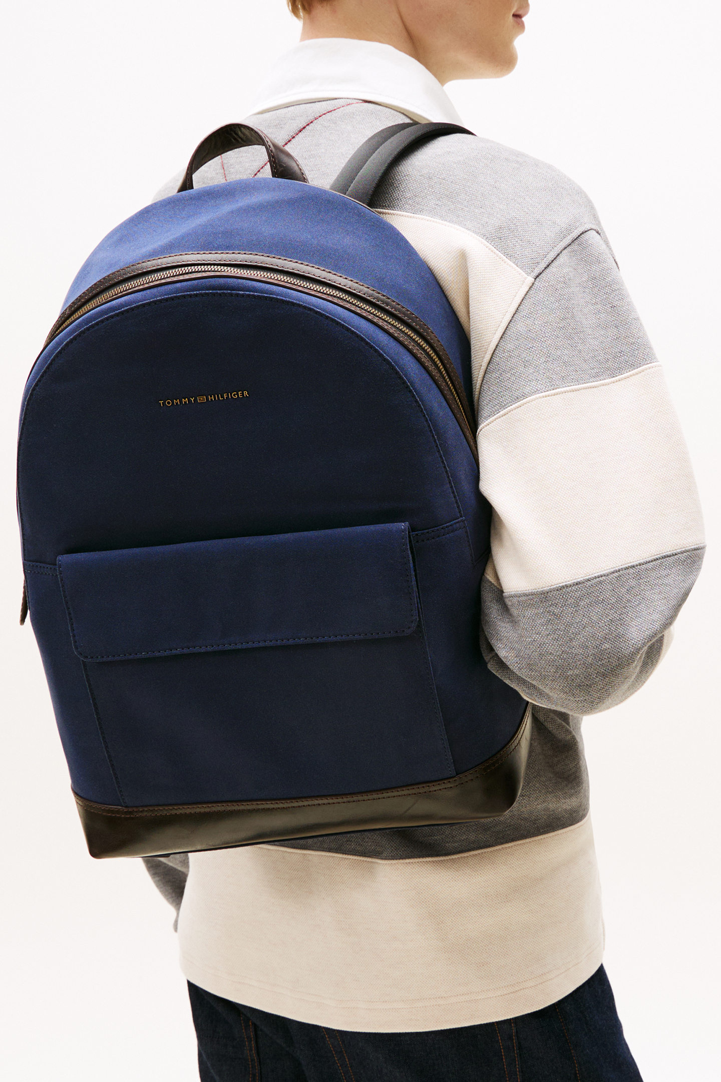 TH CASUAL PREP BACKPACK PREPPY NAVY 2