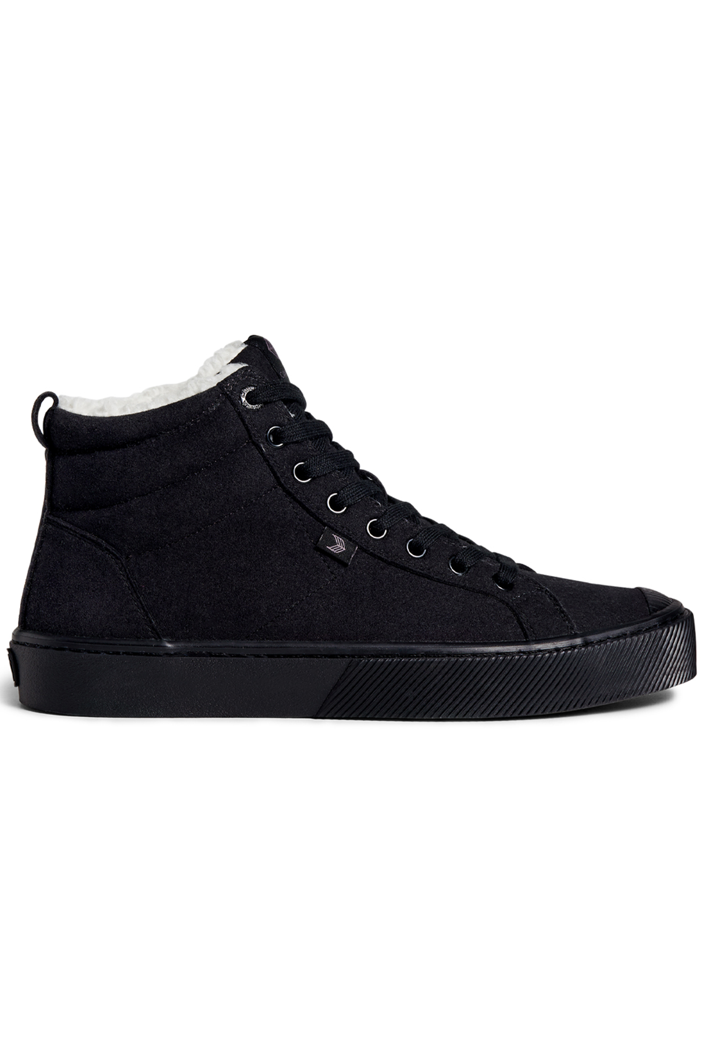 OCA THERMA HIGH ALL BLACK SUEDE BOOT BLACK 1