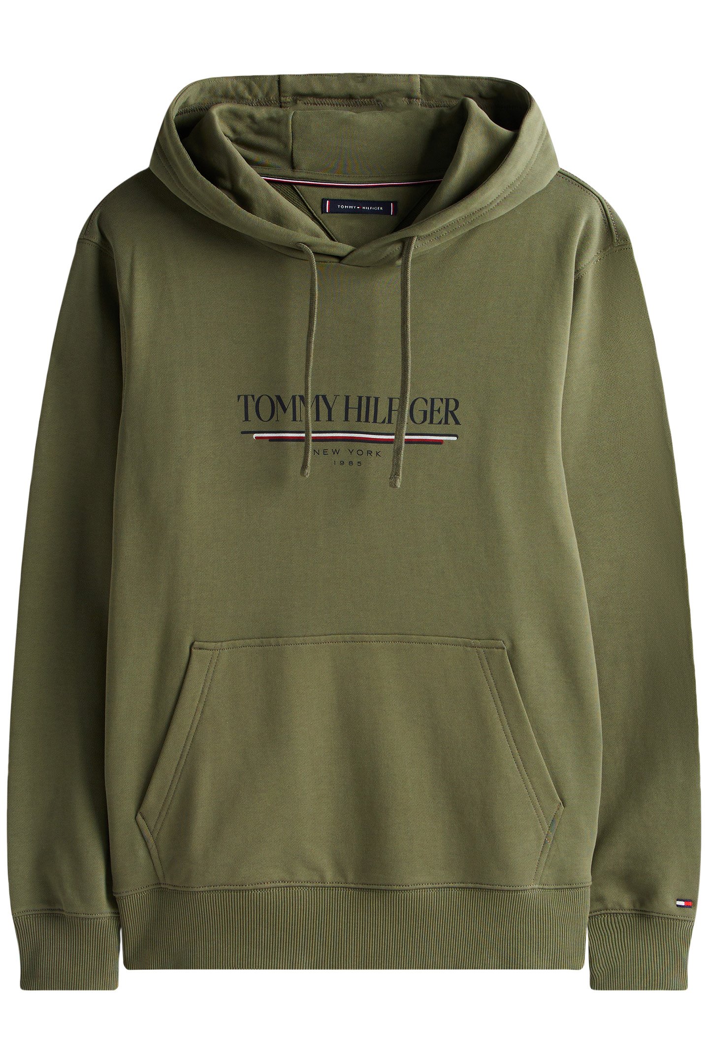 BRAND LOVE HILFIGER PULLOVER HOODIE BATTLE GREEN 4
