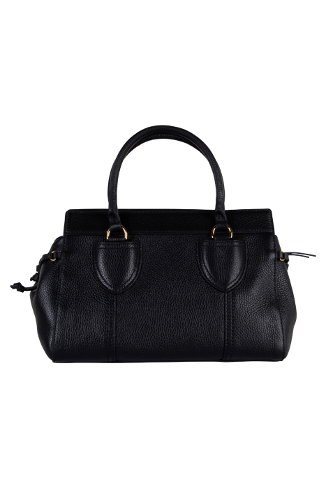 GRAINED LEATHER HANDBAG 4