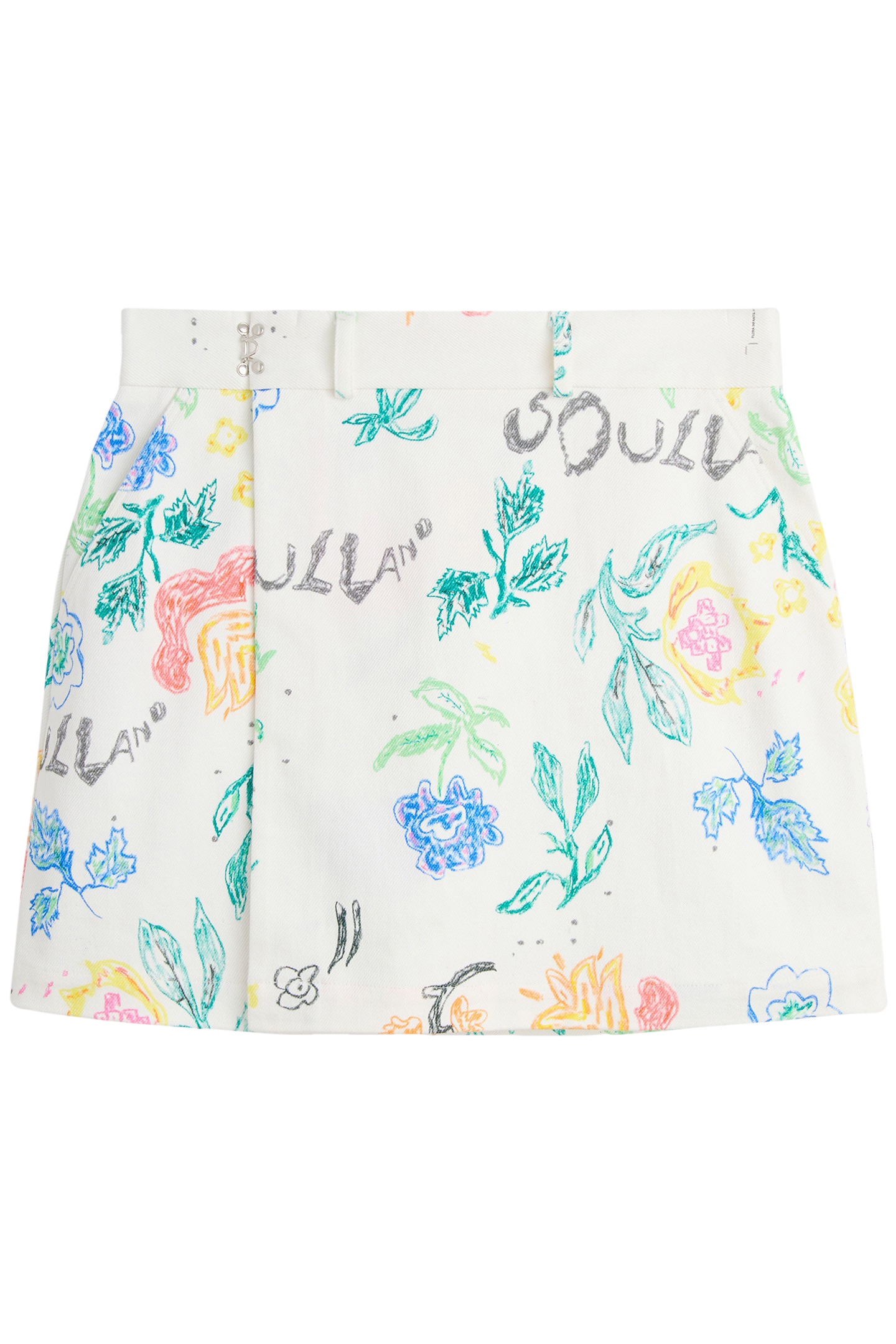 SKIRT WHITE AOP 3