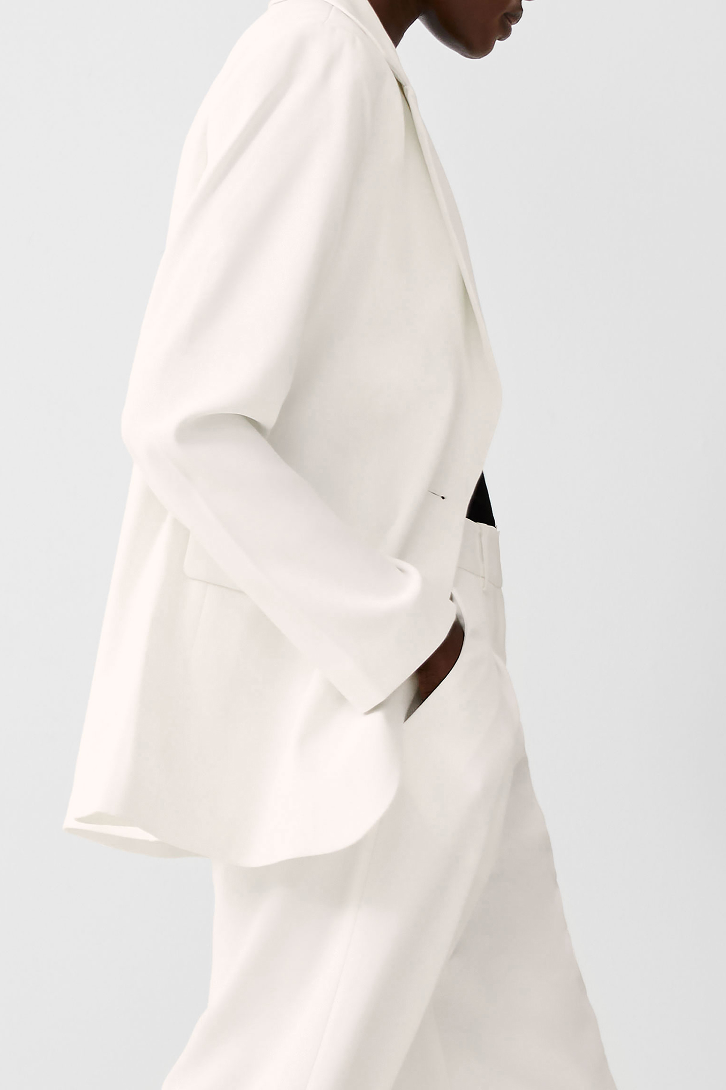 HARRIE SUITING SINGLE BREASTED PORCELAIN CREAM 4