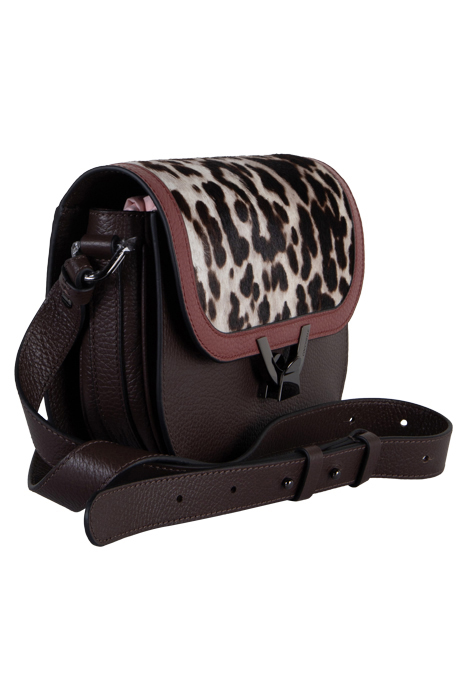 CROSS BODY BAG IN GRAINED LEATHER 4