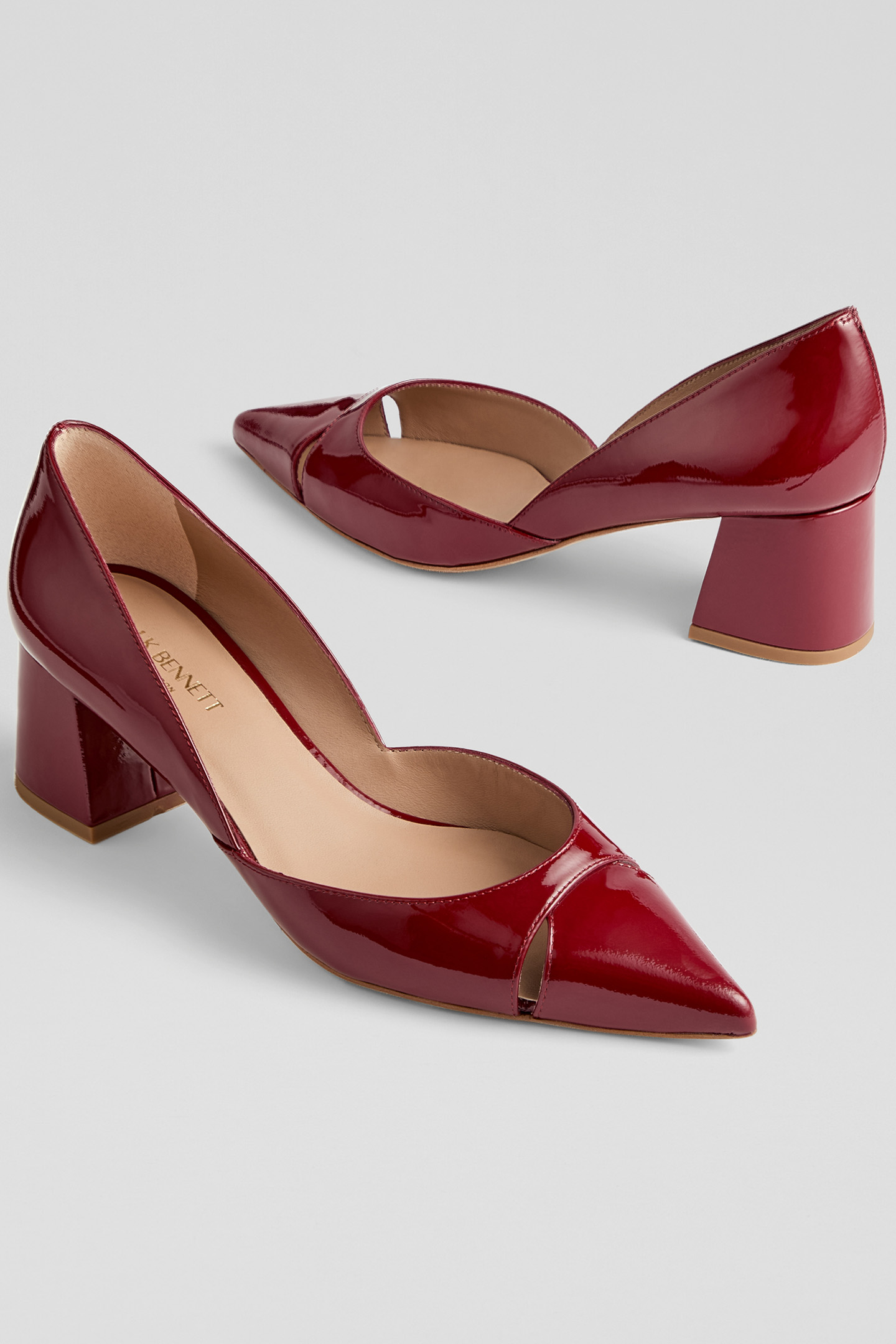 CC CECILE CUT OUT BLOCK RED 3