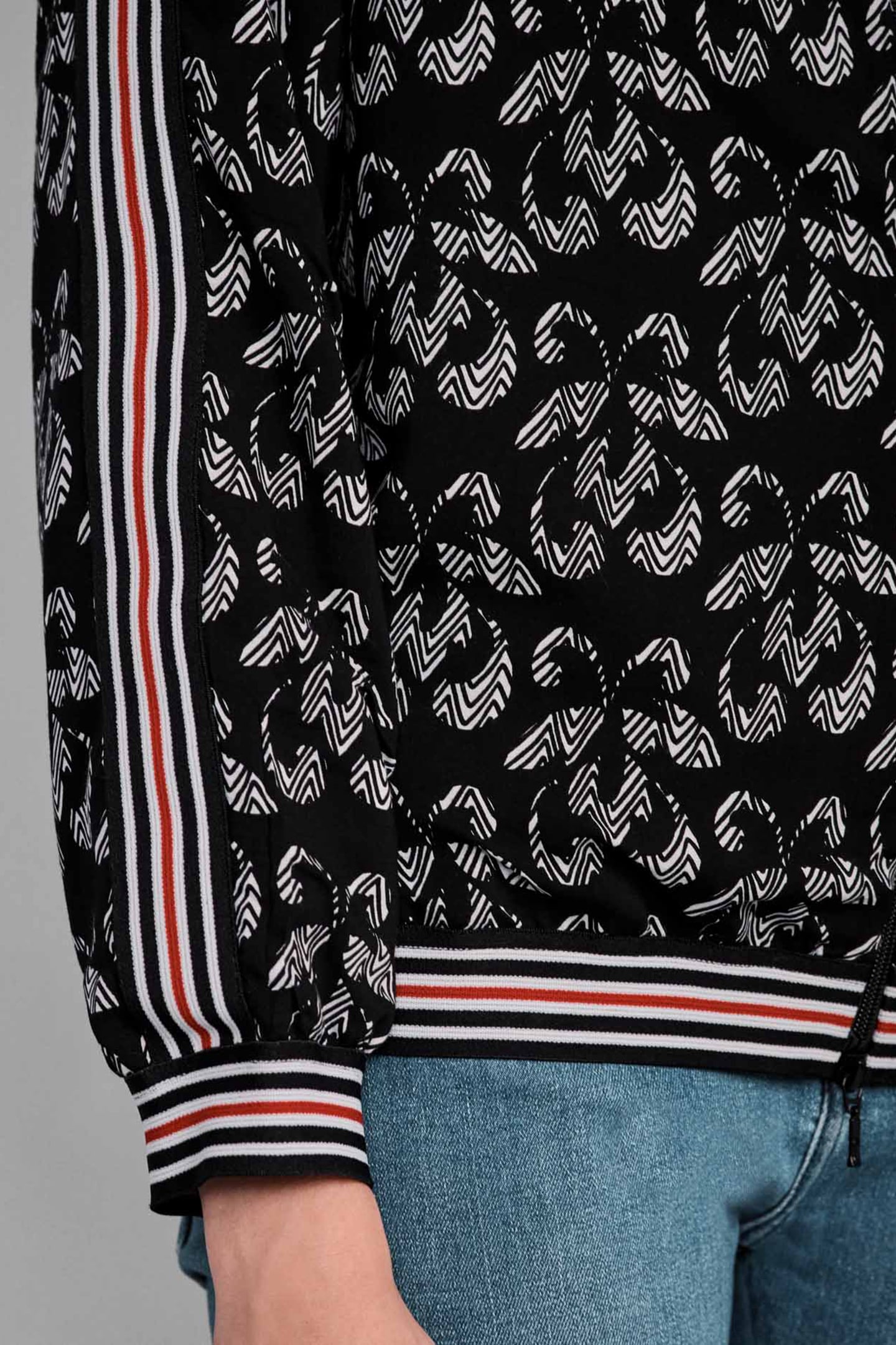 VIANNE VESTE BLACK/WHITE 9