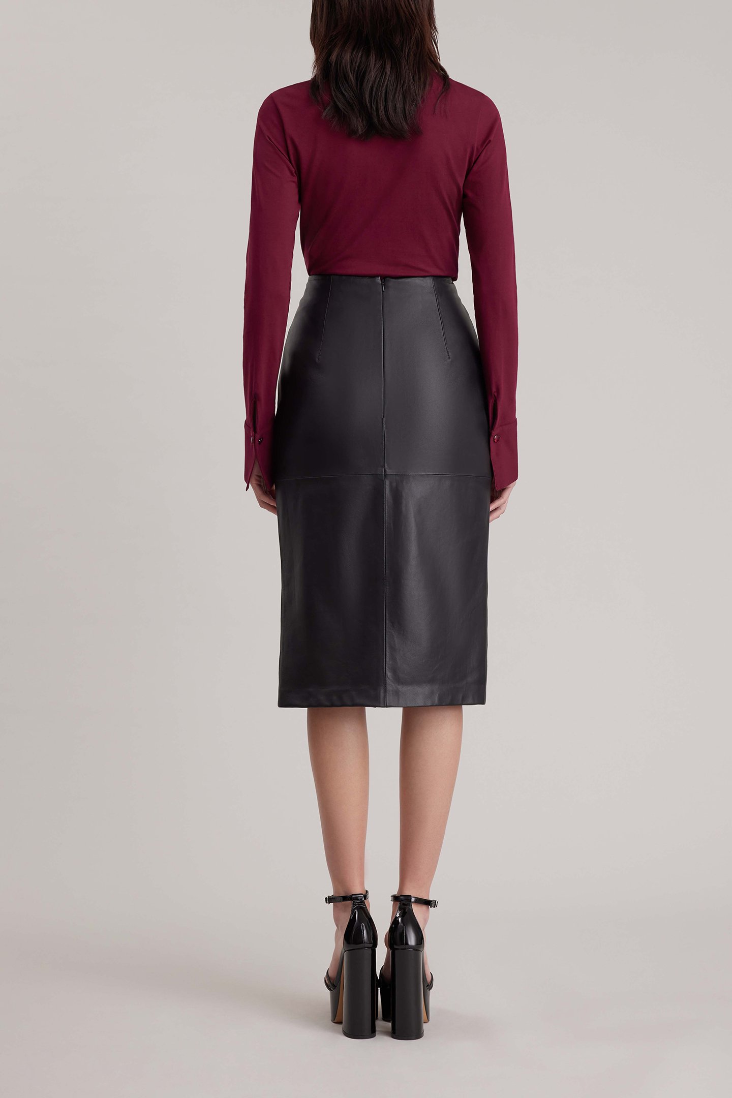 NUAGE CHEMISE BURGUNDY 2