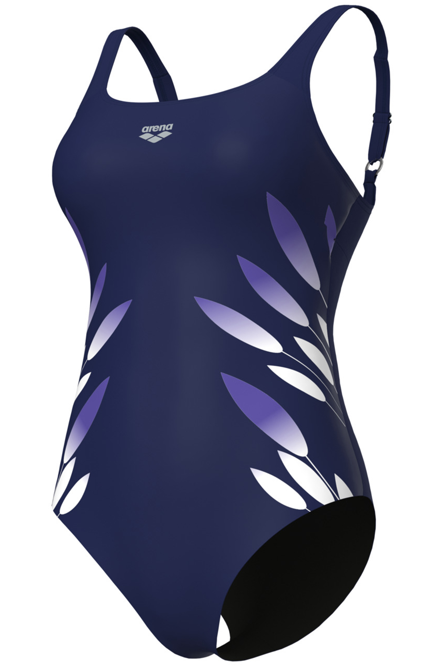 WOMEN'S ARENA SWIMSUIT MARTA WING BACK NAVY NAVY MULTI 8