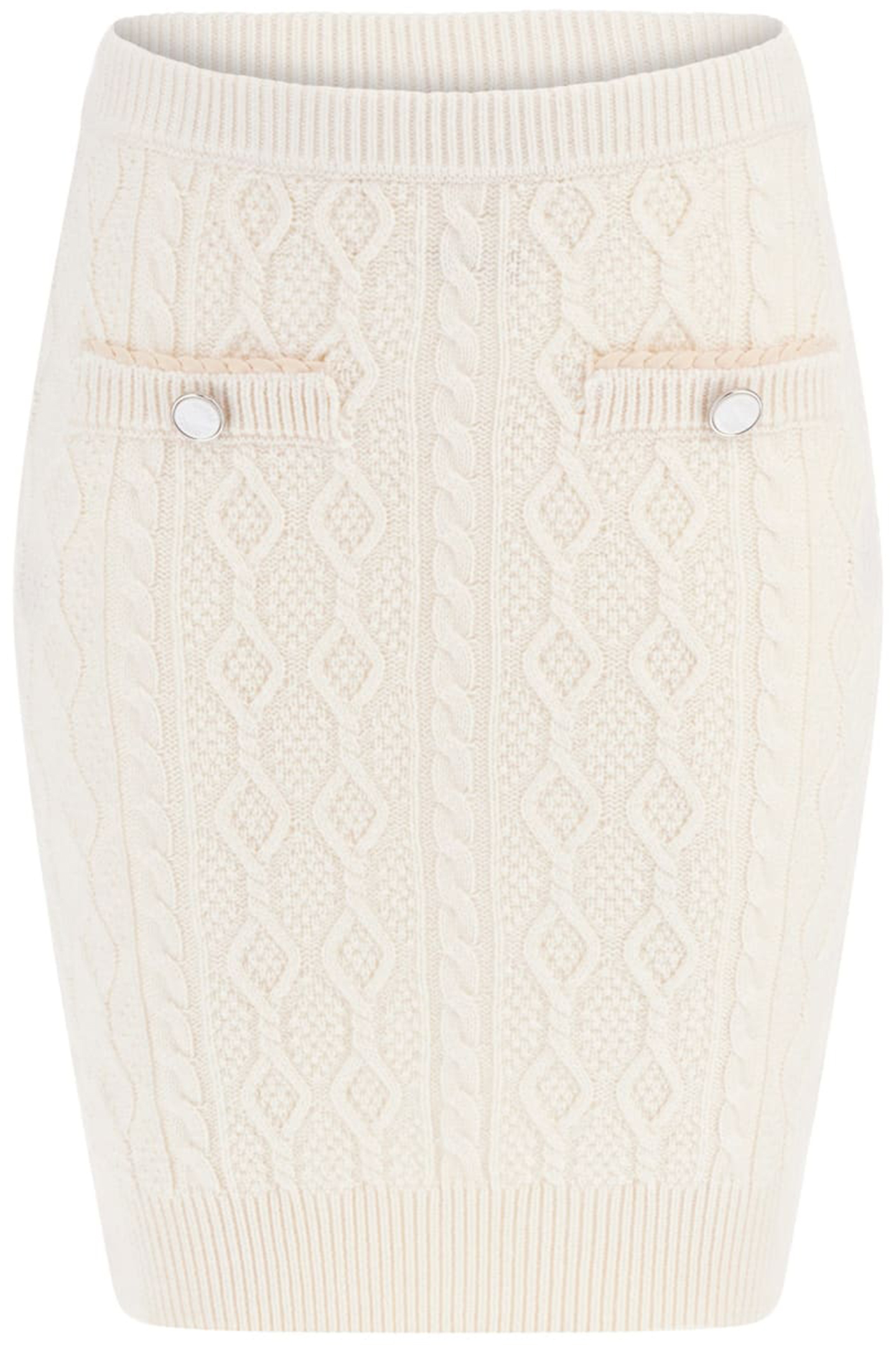 GUESS ECO ISABELLE SKIRT SWTR CREAM WHITE 4