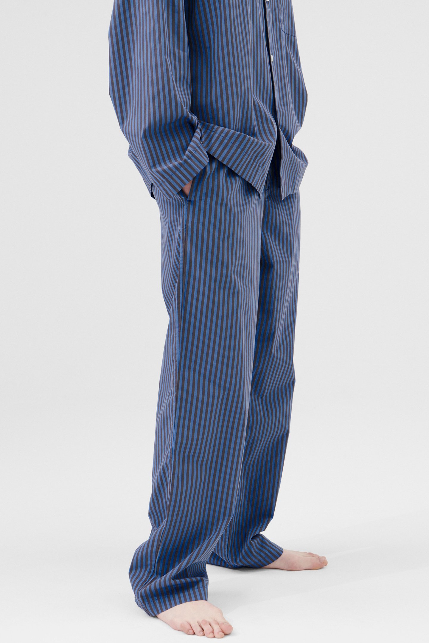 UNISEX POPLIN PYJAMAS PANTS VERNEUIL STRIPES 3