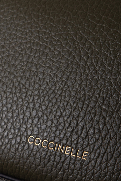 MINI SHOULDER BAG IN GRAINED LEATHER IN LAUREL GREEN 5