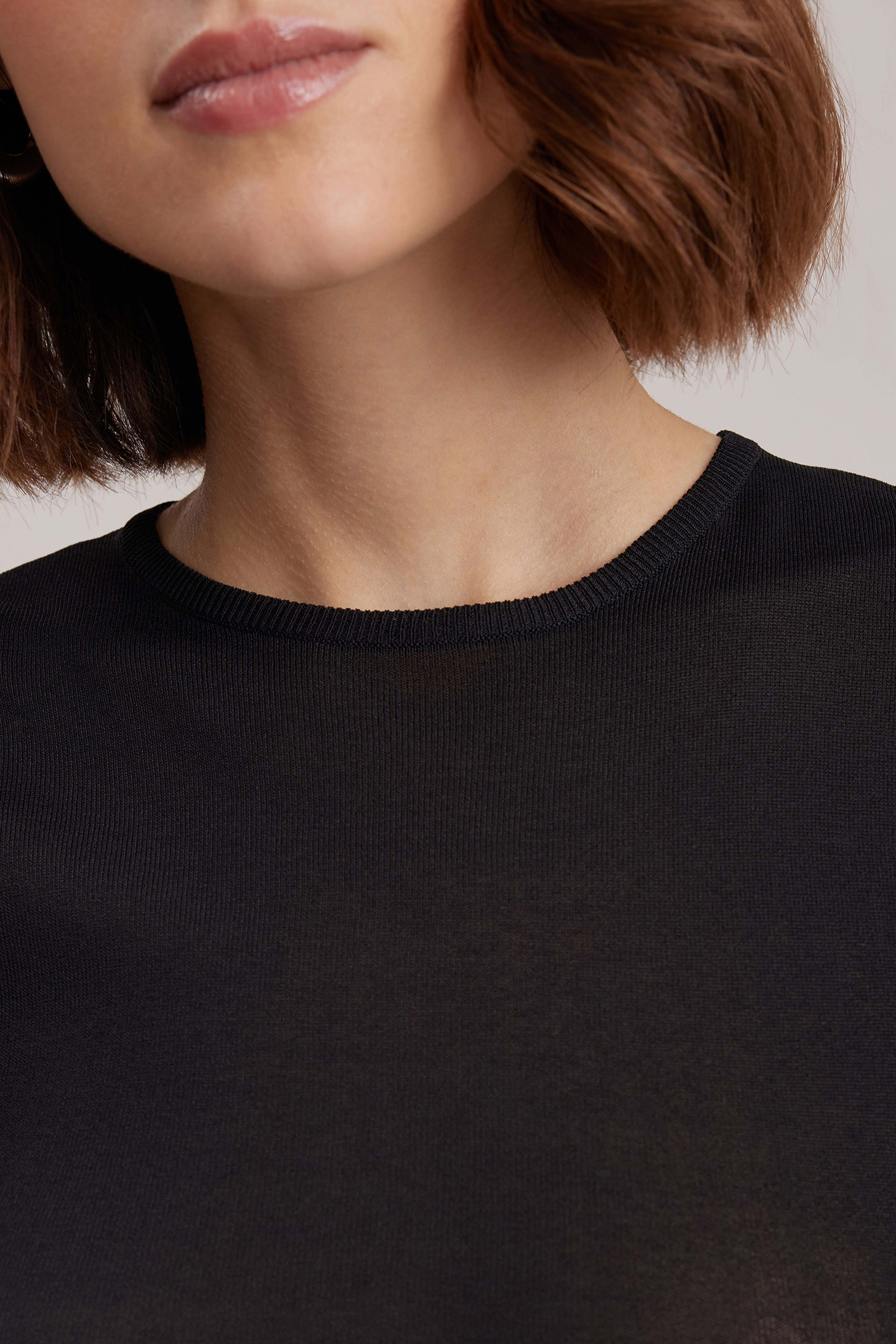 FADETTE PULLOVER BLACK/WHITE 7