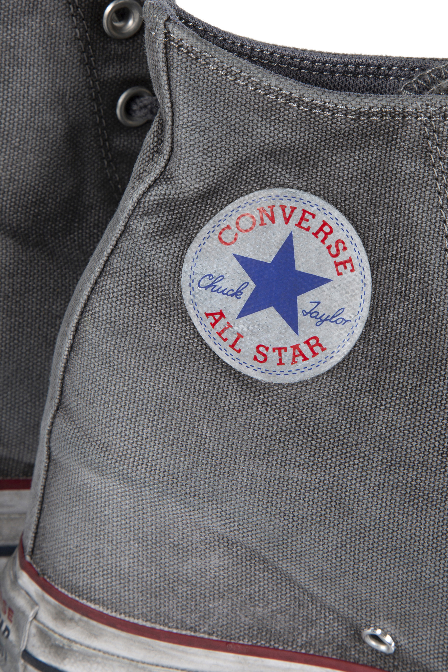 CHUCK TAYLOR ALL STAR WEDGE PLATFORM DISTRESSED WHITE SMOKE  4