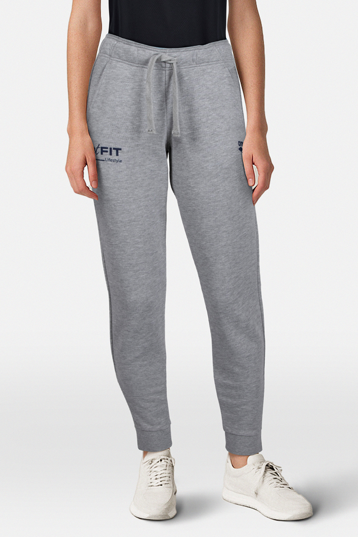 W ESSENTIAL PANT GET FIT MEDIUM GREY MELANGE 1