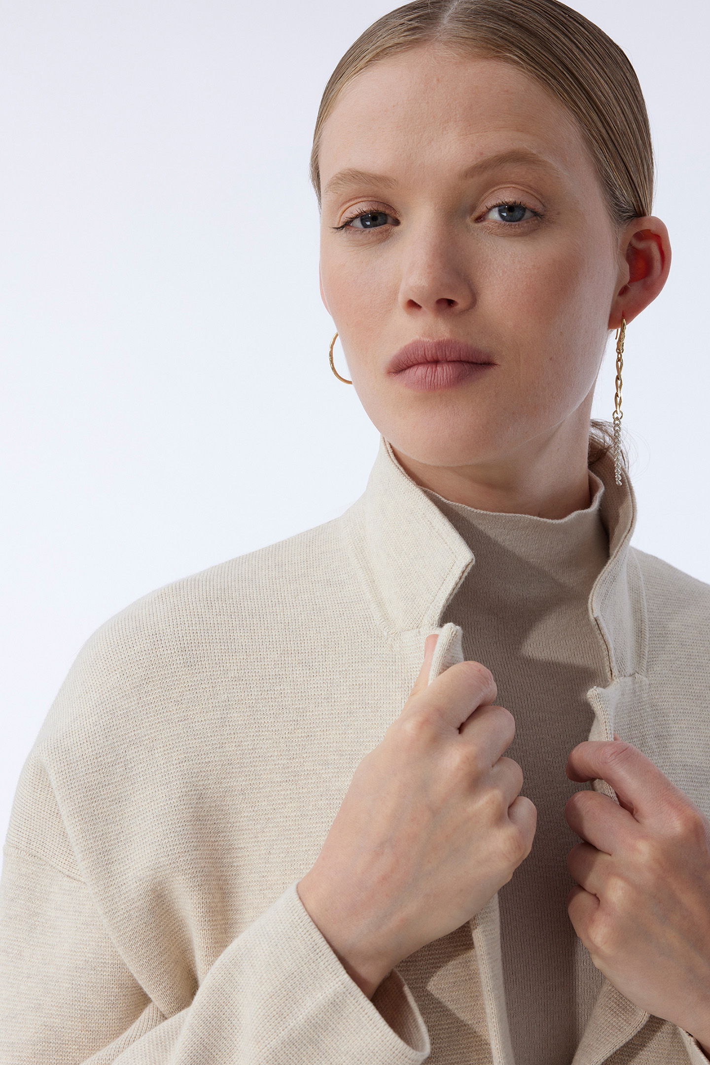 JOYCE CARDIGAN SAND 6