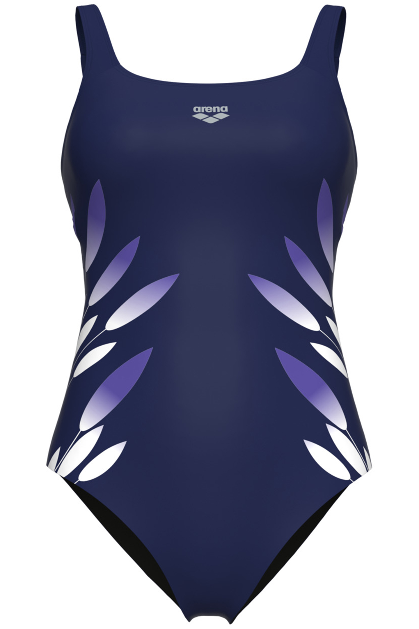 WOMEN'S ARENA SWIMSUIT MARTA WING BACK NAVY NAVY MULTI 4