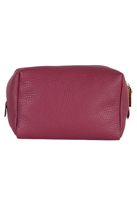 BEAUTY TRAVEL BAG IN GRAINED LEATHER 2