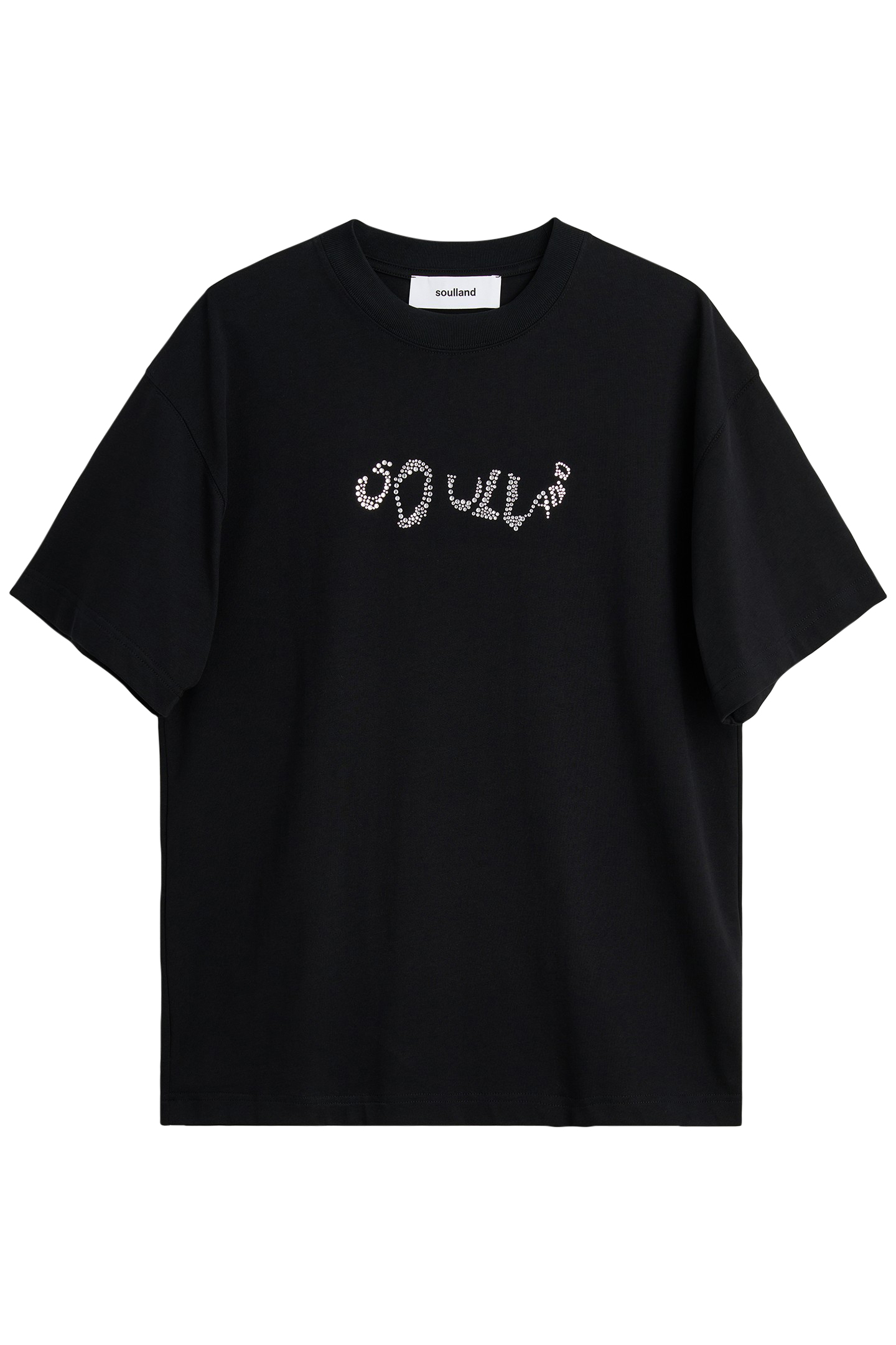KAI BALDER RHINESTONE T-SHIRT BLACK 5