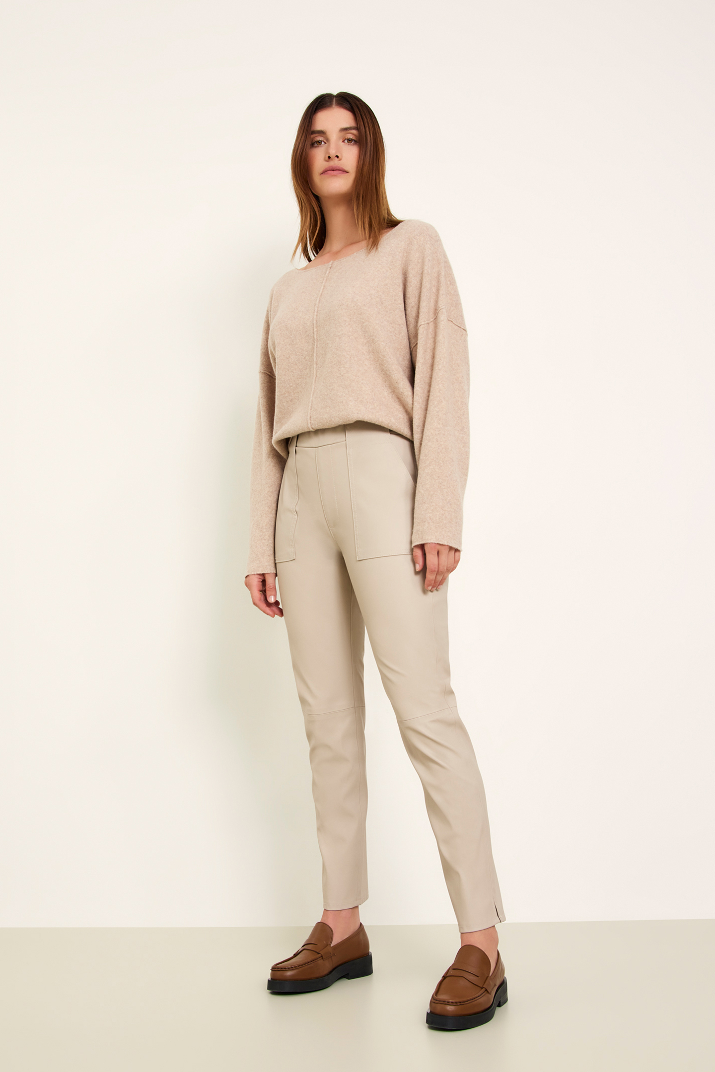 MARIT PANTS SAND 4
