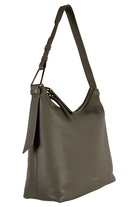 GRAINED LEATHER SHOULDER BAG 4
