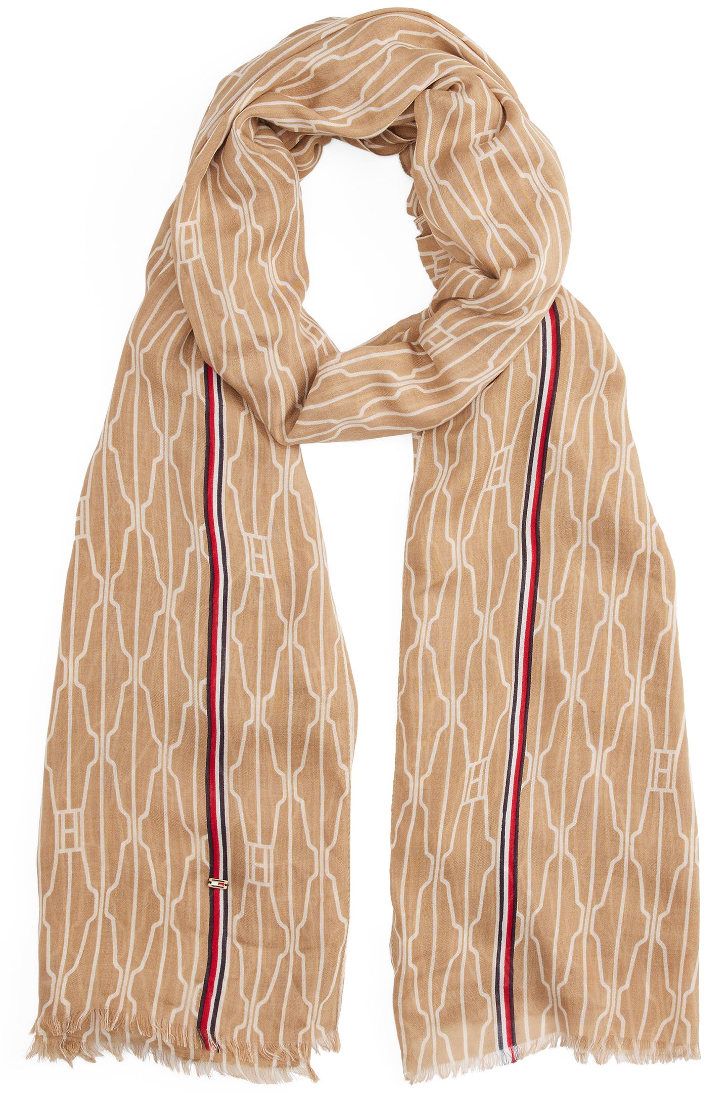 ESSENTIAL FLAG SCARF SAFARI CANVAS 1