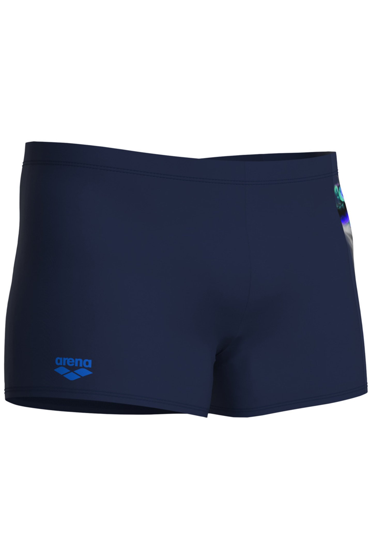 MEN'S ARENA IMAGINARY SWIM SHORT NAVY MULTI 9