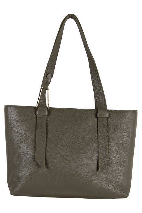 GRAINED LEATHER TOTE BAG 3