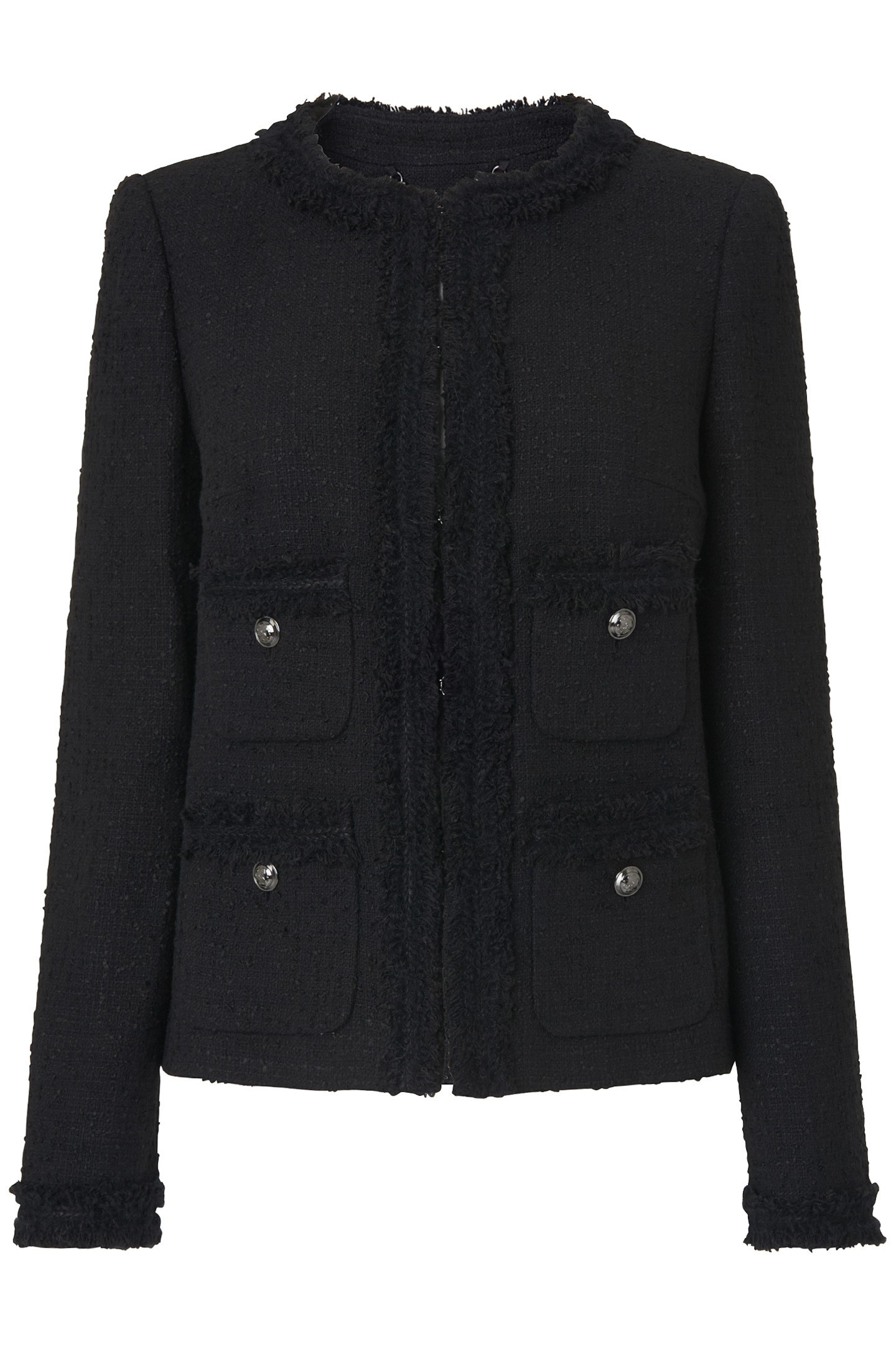 JK CHARL - BOUCLE JACKET BLACK 4