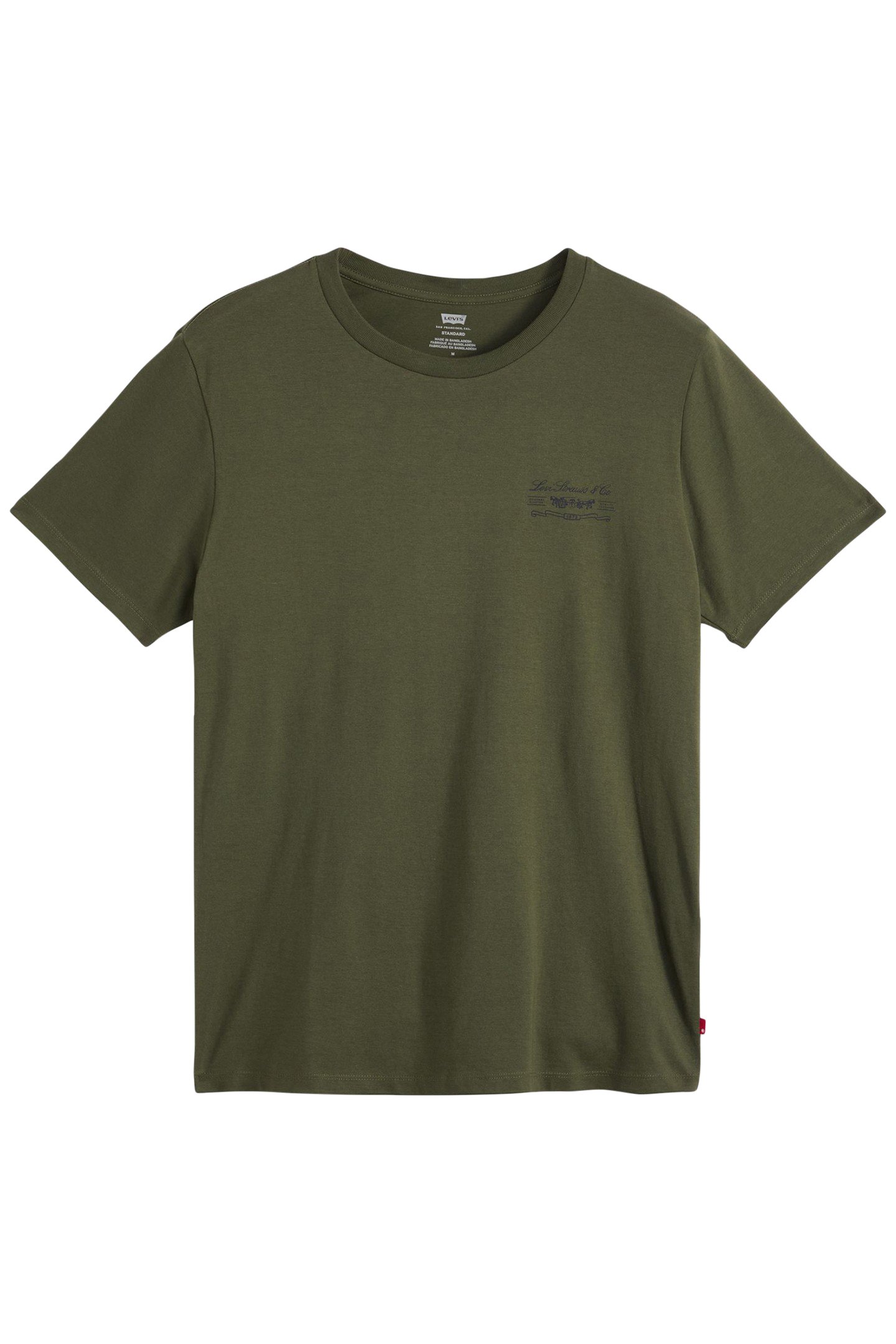 GRAPHIC CREWNECK T-SHIRT GREEN 3