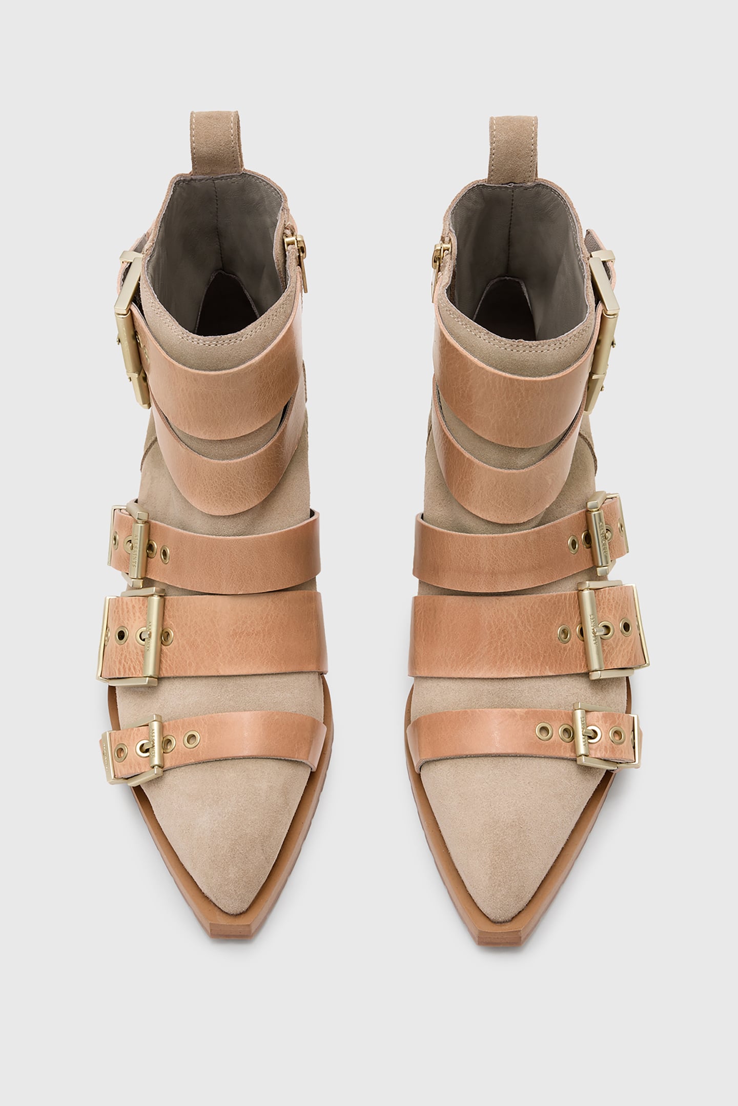 JANE BUCKLE BOOT SAND BROWN 5