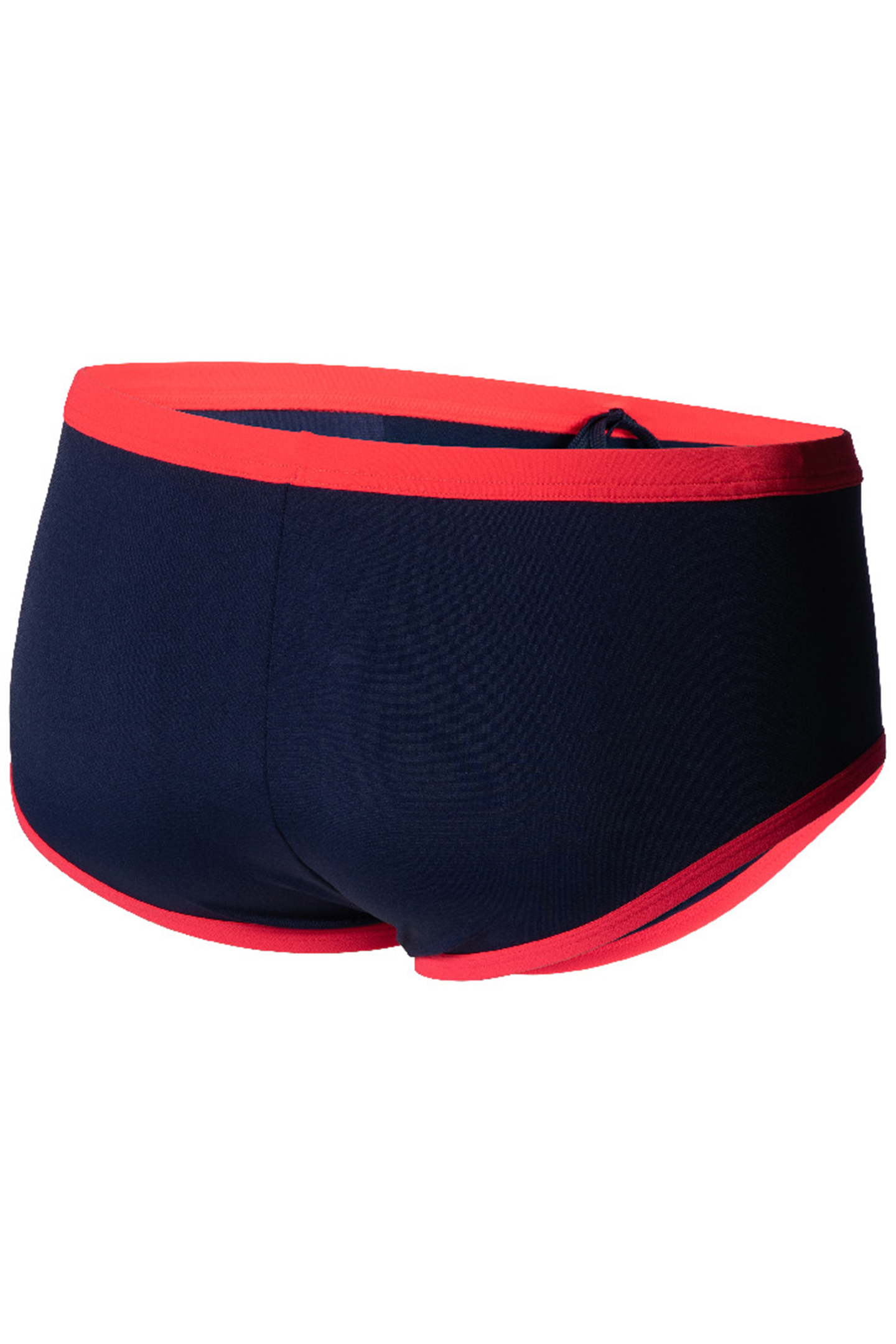 MEN'S ARENA ONE 12CM SWIM BRIEFS BIG LOG NAVY FLUO RED 9