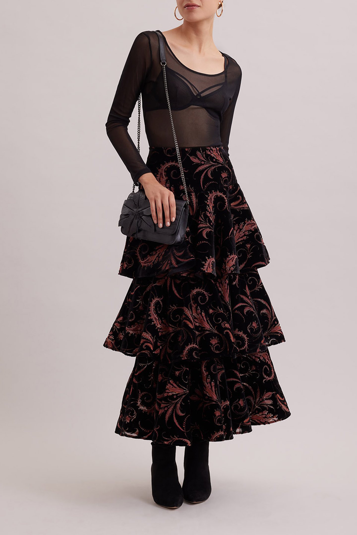 MAJORQUE JUPE BLACK 4